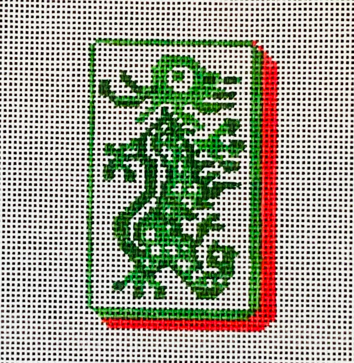 Mahjong Tile Green Dragon