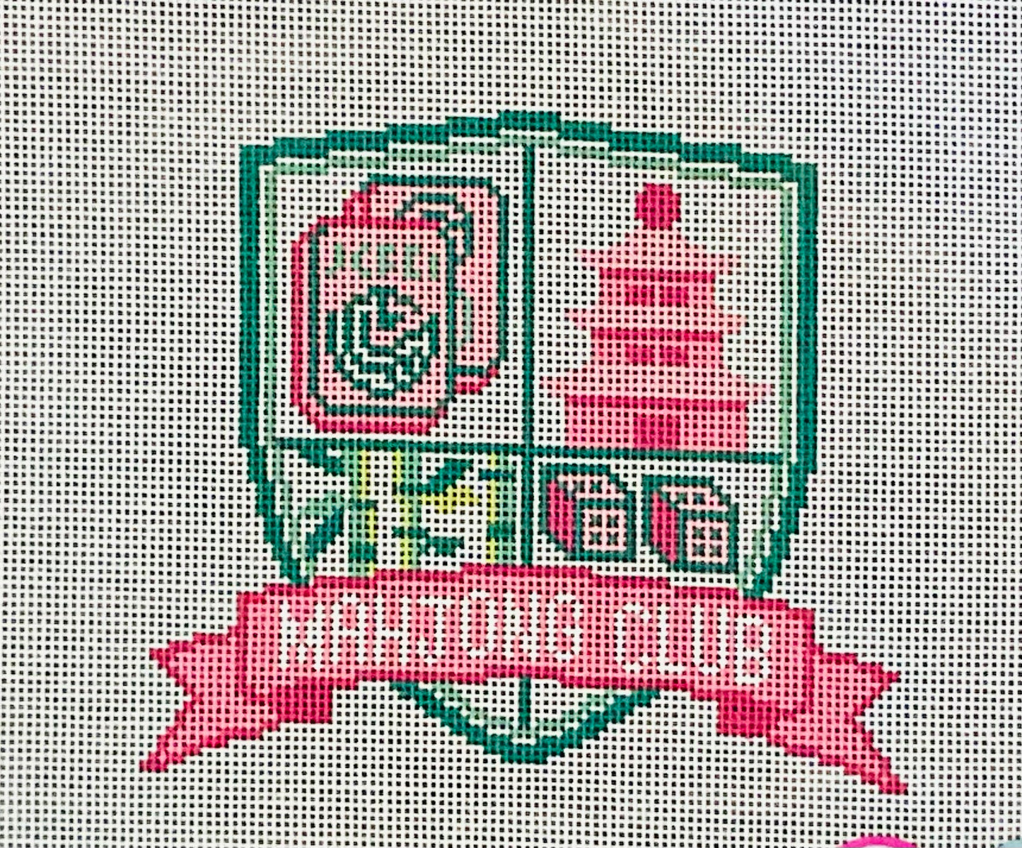 Mahjong Crest - Pinks