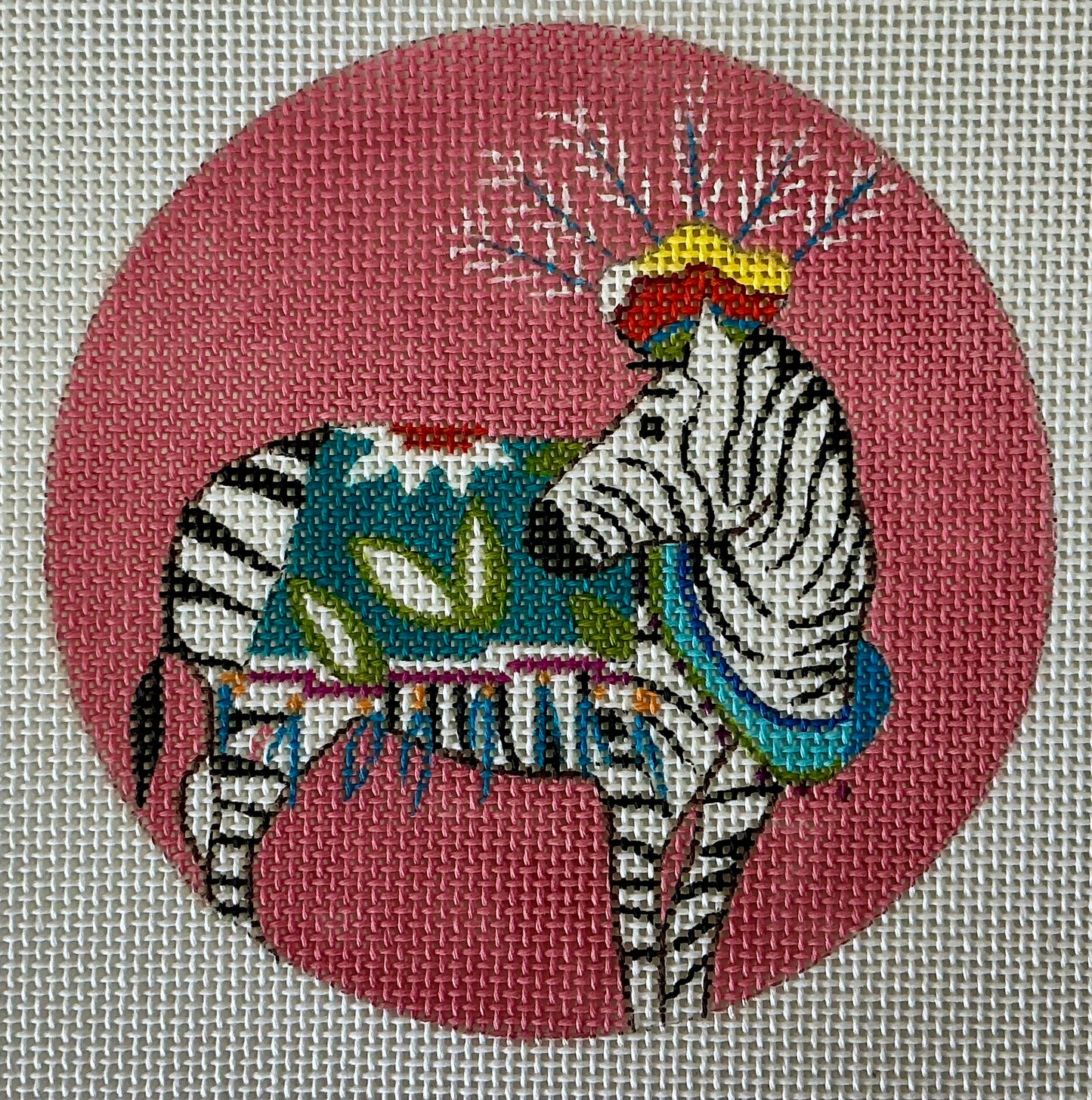 Zebra Round