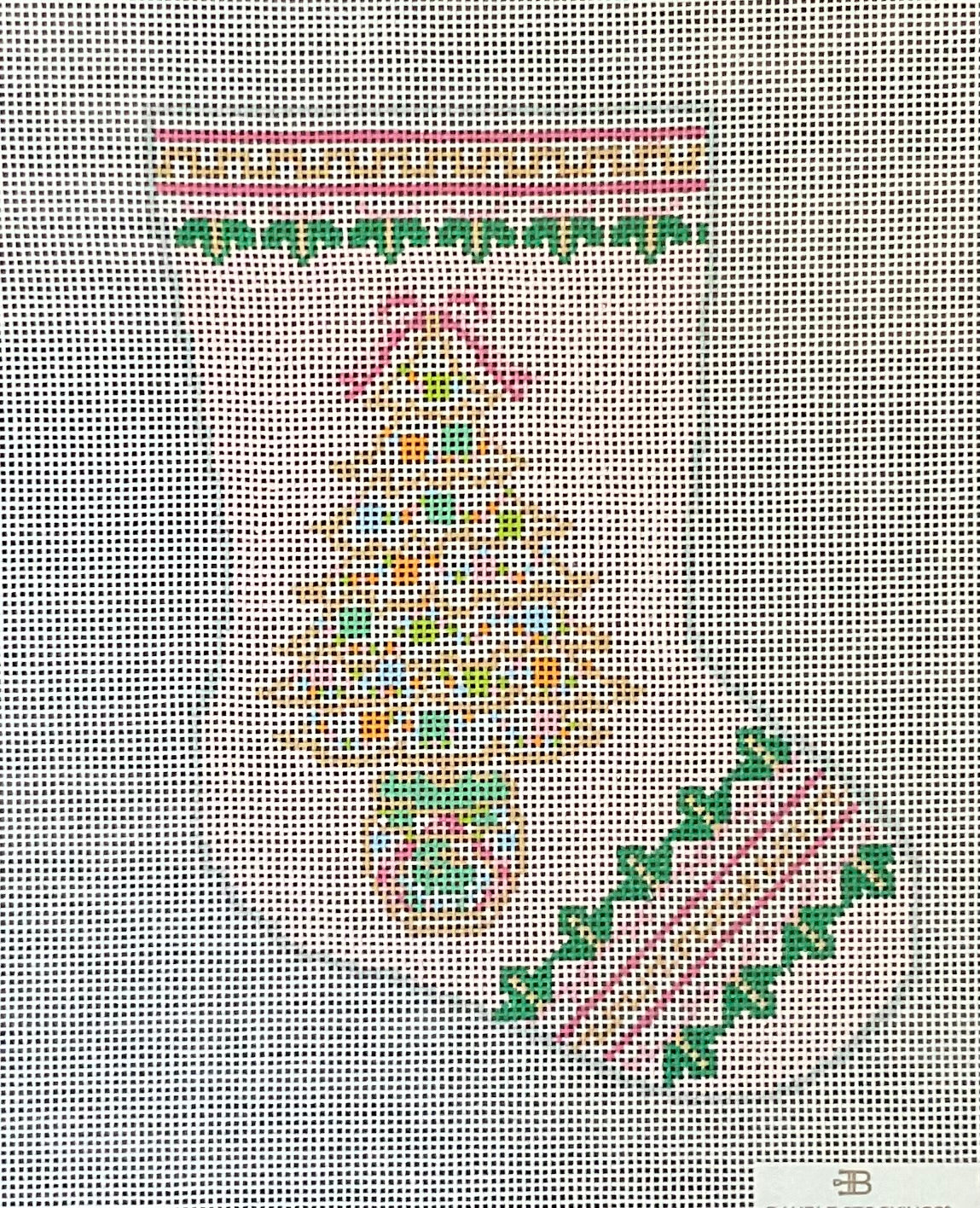 Bauble Stocking Rose Medalian