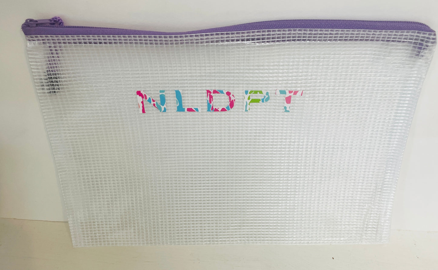 Project Bag NDLPT Floral Font Medium-Bag