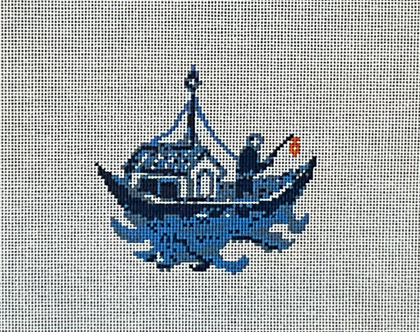 Blue Willow Deconstructed Boats