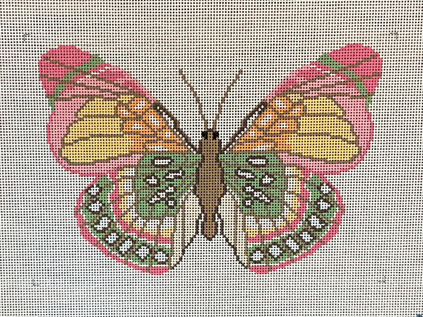 Pink Green Butterfly LG