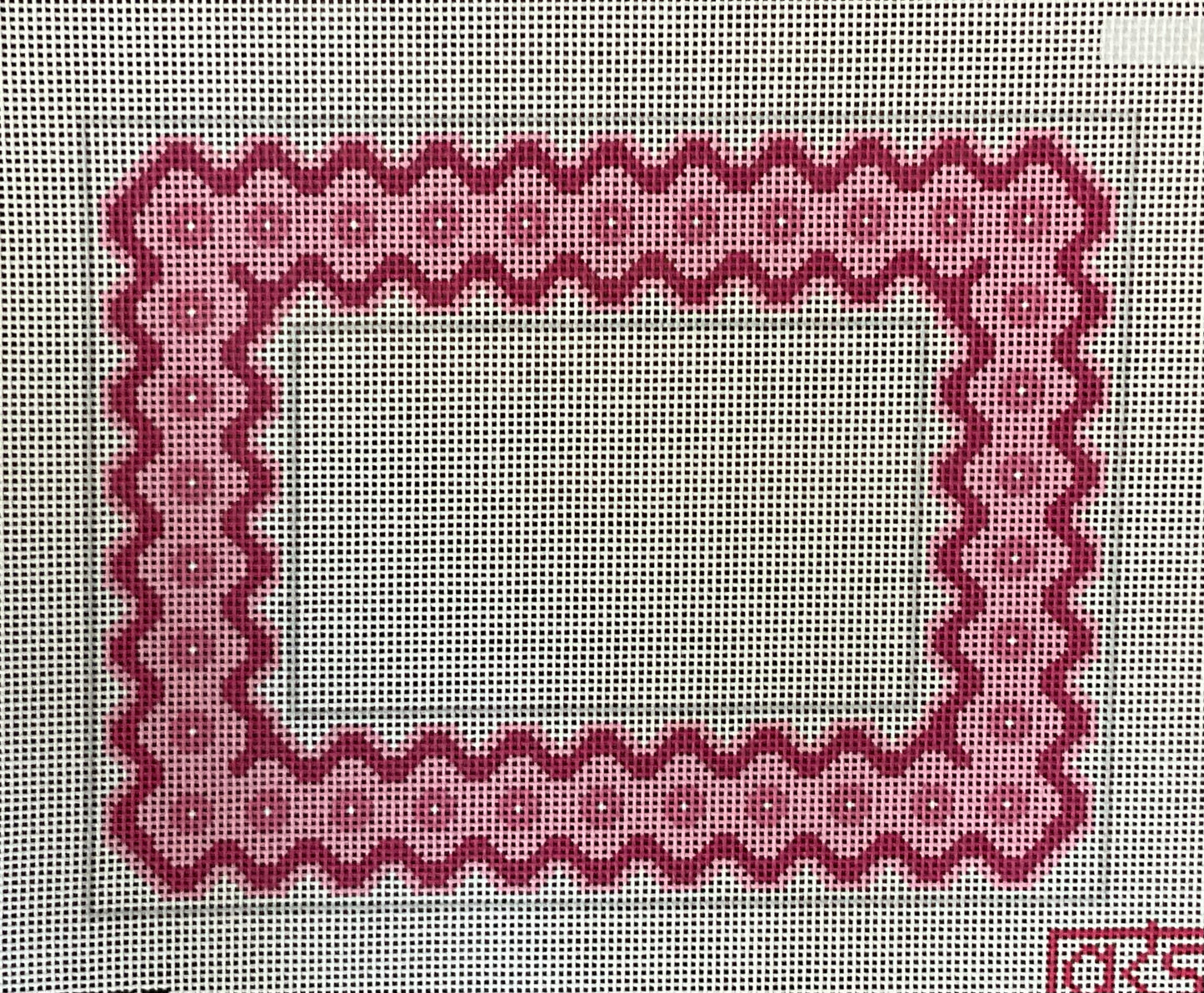 Ric Rac Frame Pink