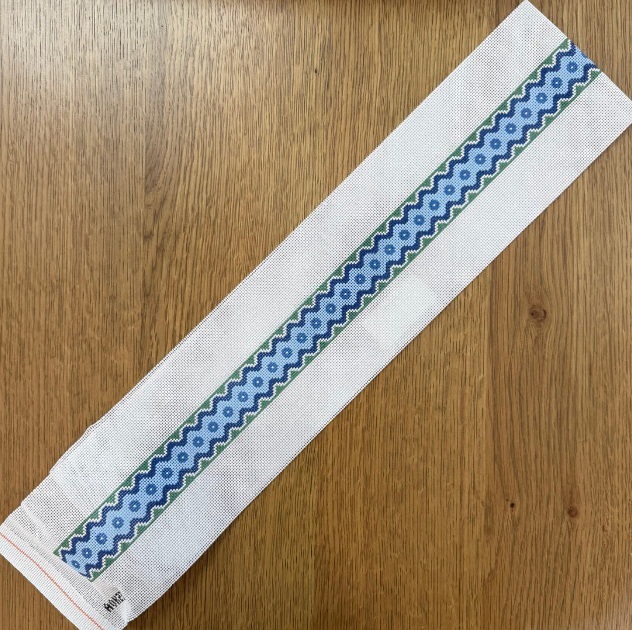 Ric Rac Belt Blue and Green