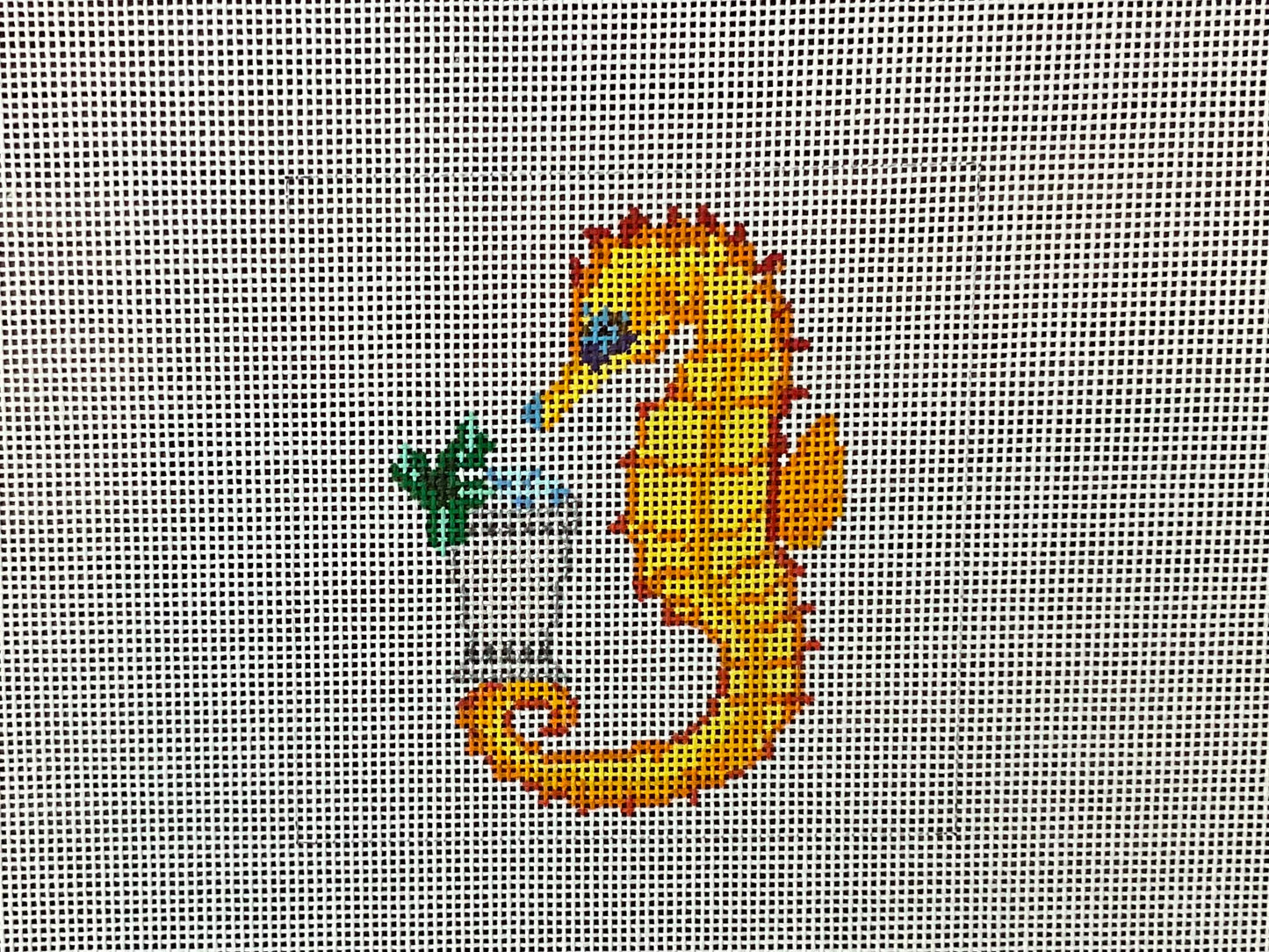 Seahorse with Mint Julep