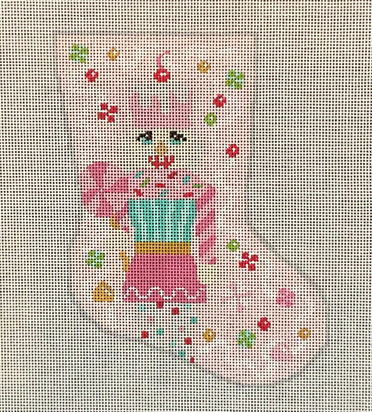 Bauble Stocking Sugar Sweet Pink Nutcracker