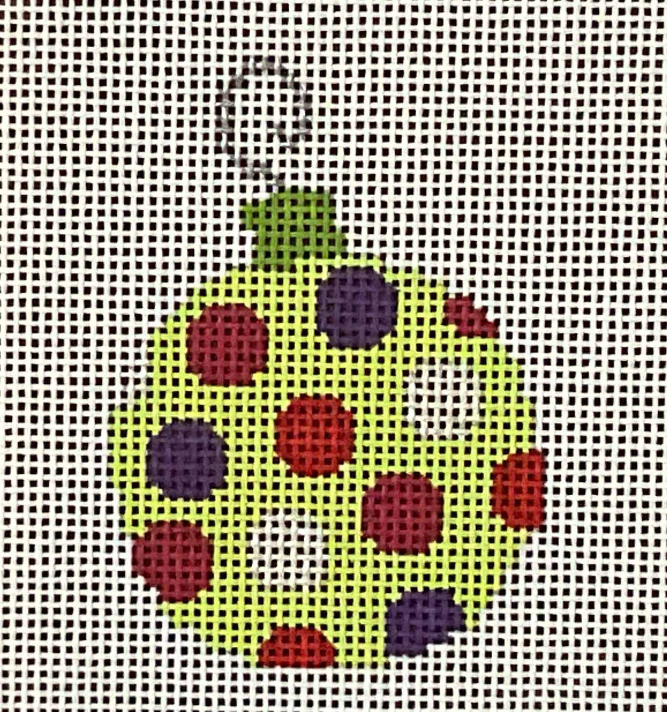 Dots on Green Bauble