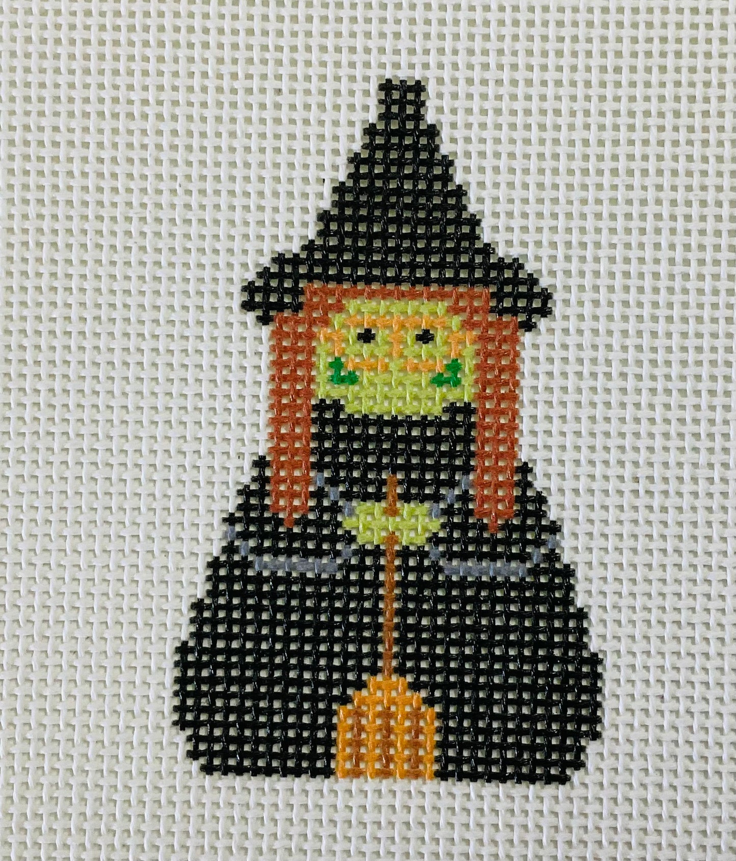 Georgette Angel Green Face Witch