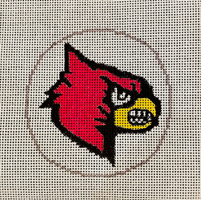 University of Louisville UL Cardinal Bird Round