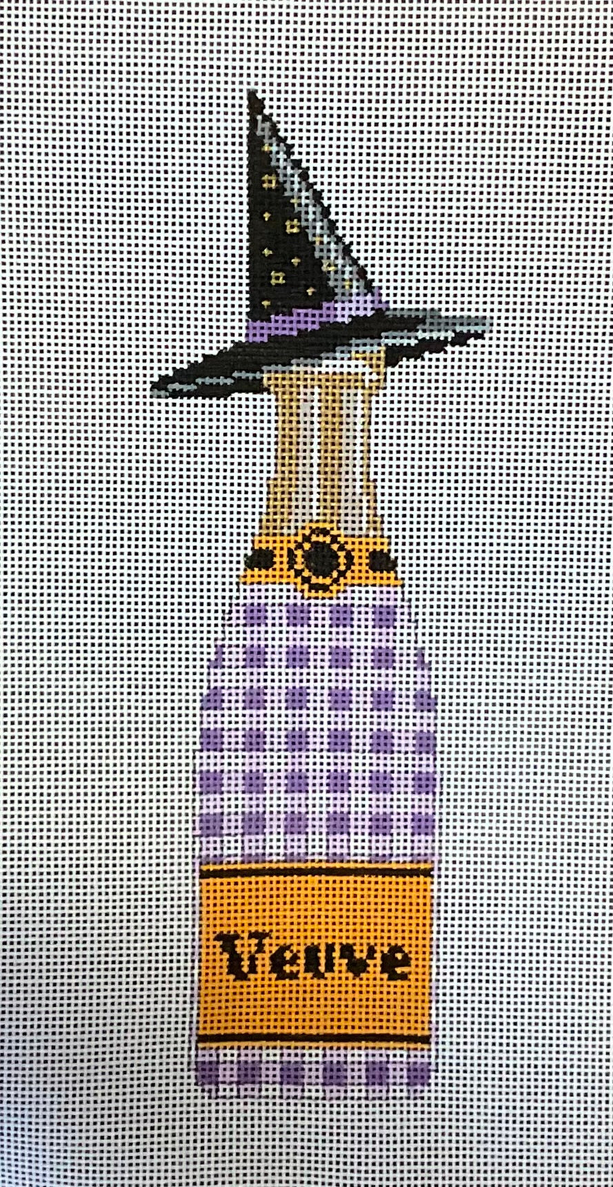 Champagne Bottle Witch’s Hat