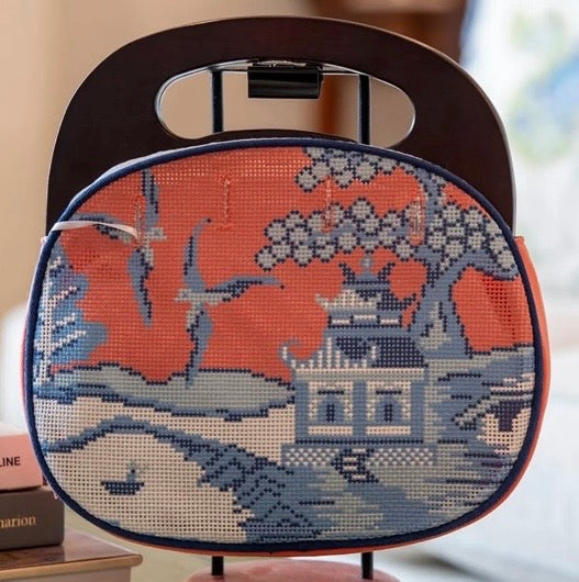 Ann Kay Studio Bermuda Bag Cover Chinoiserie
