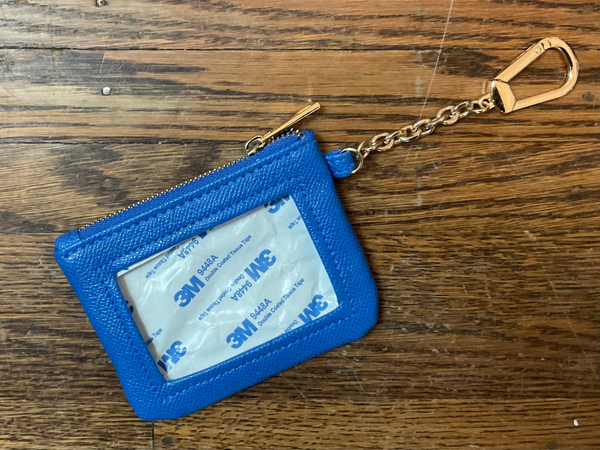 Self Finishing Coin Wallet Royal Blue