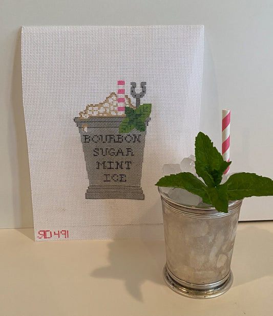 Preorder-Small Mint Julep Cup with Recipe