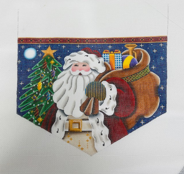 Stocking Cuff Father Christmas