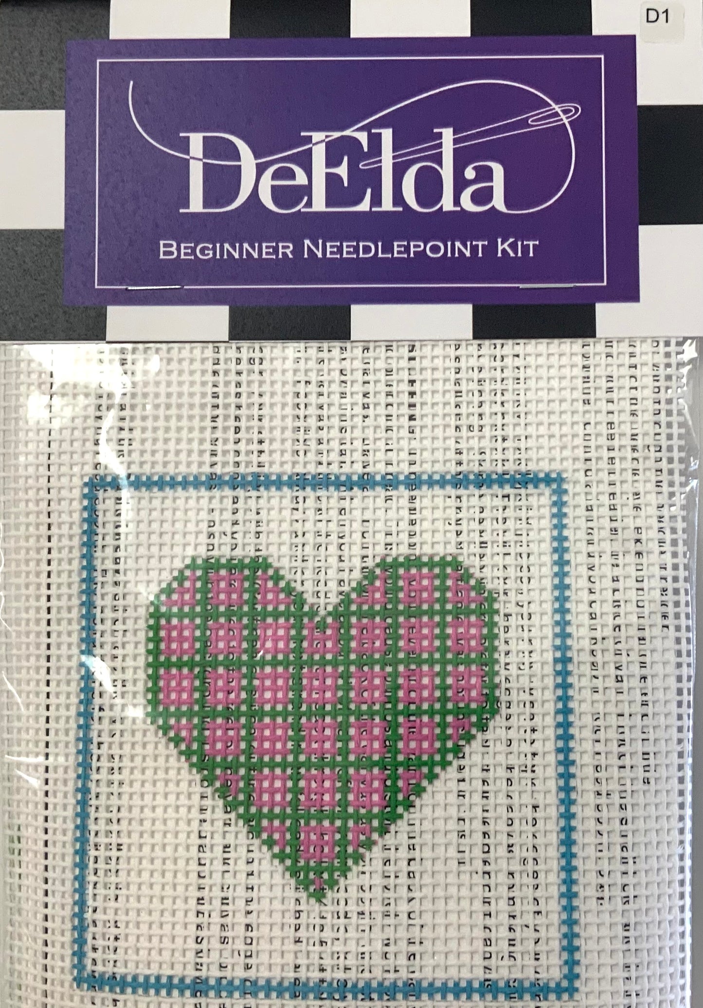 DeElda Pink and Green Heart For Beginners