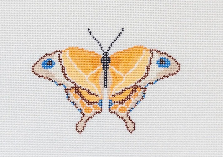 Orange Butterfly Ornament