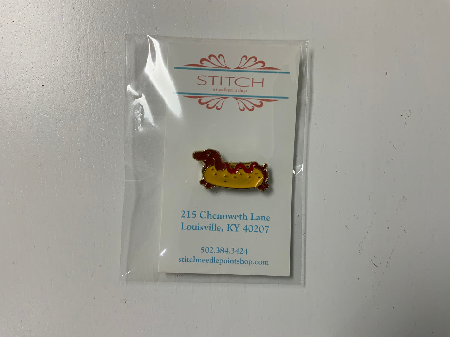 Needle Minder Hot Dog