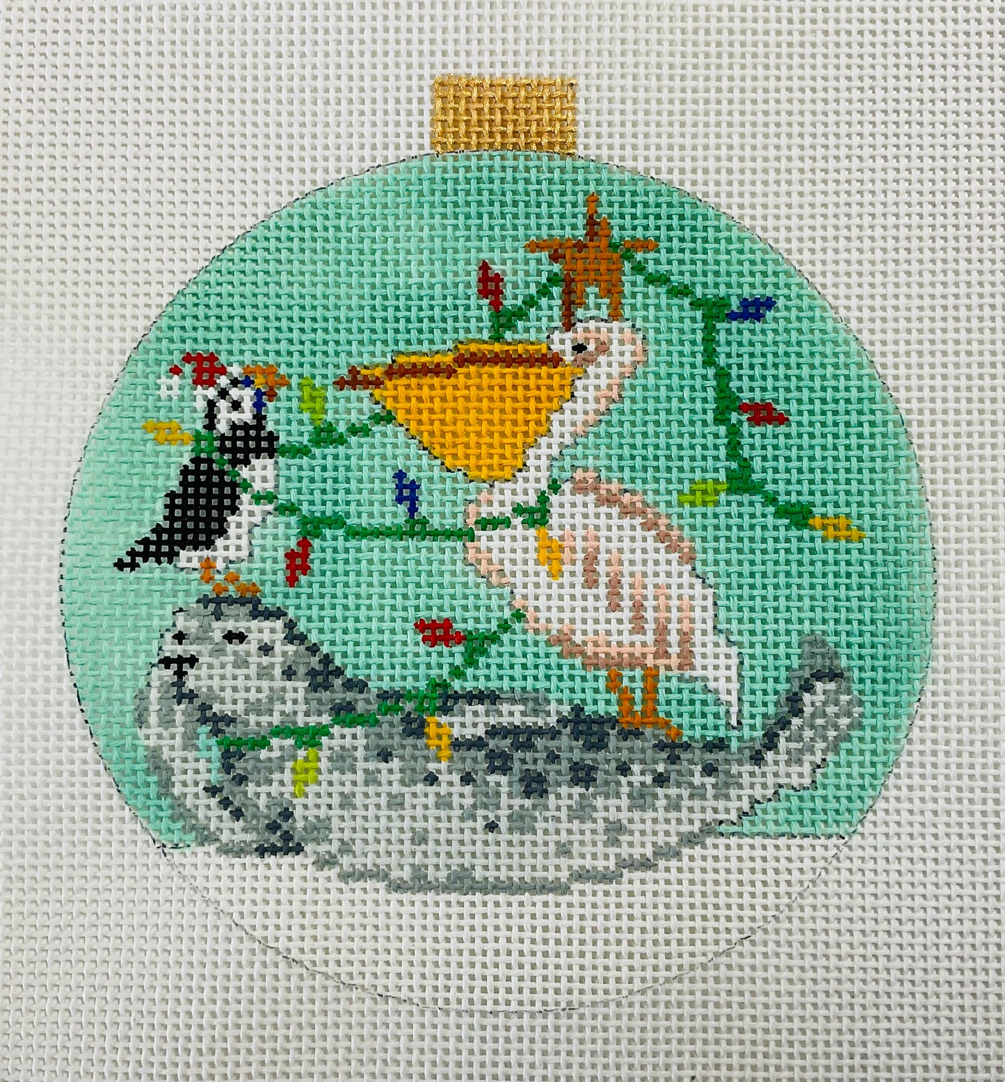 Christmas Pelicans