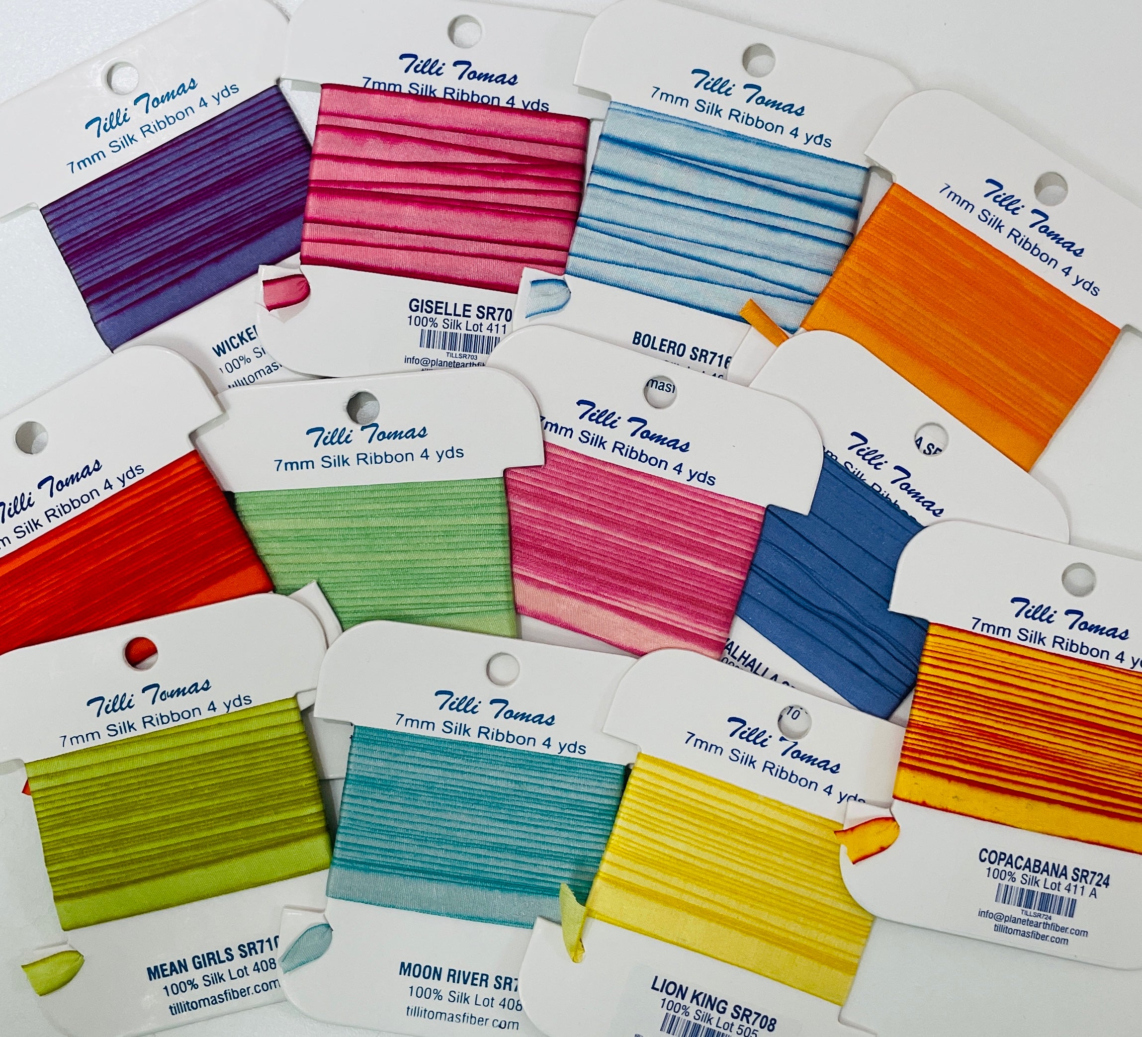 Tilli Thomas Silk Ribbon 7mm – STITCH