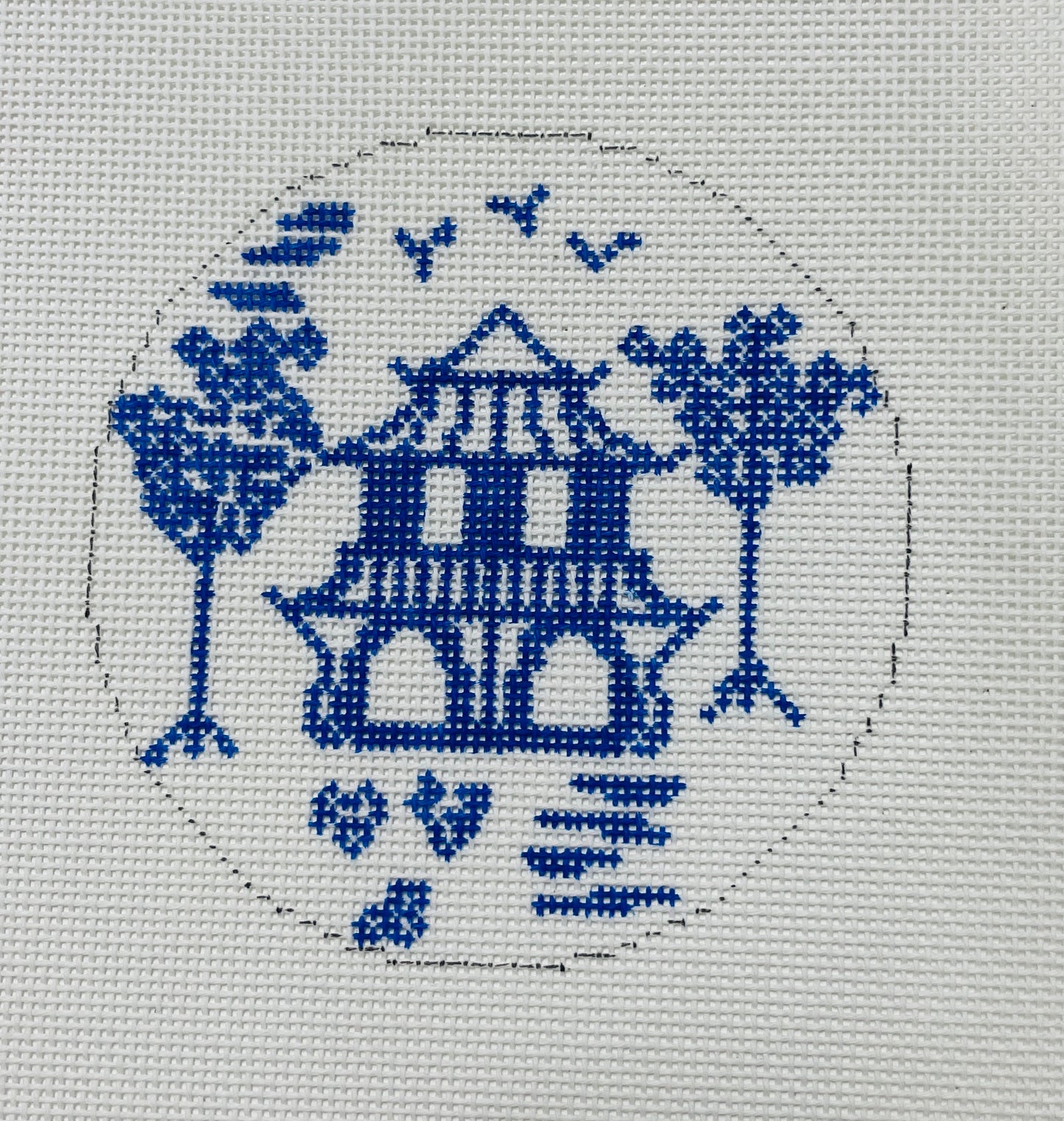 Blue/White Large Pagoda