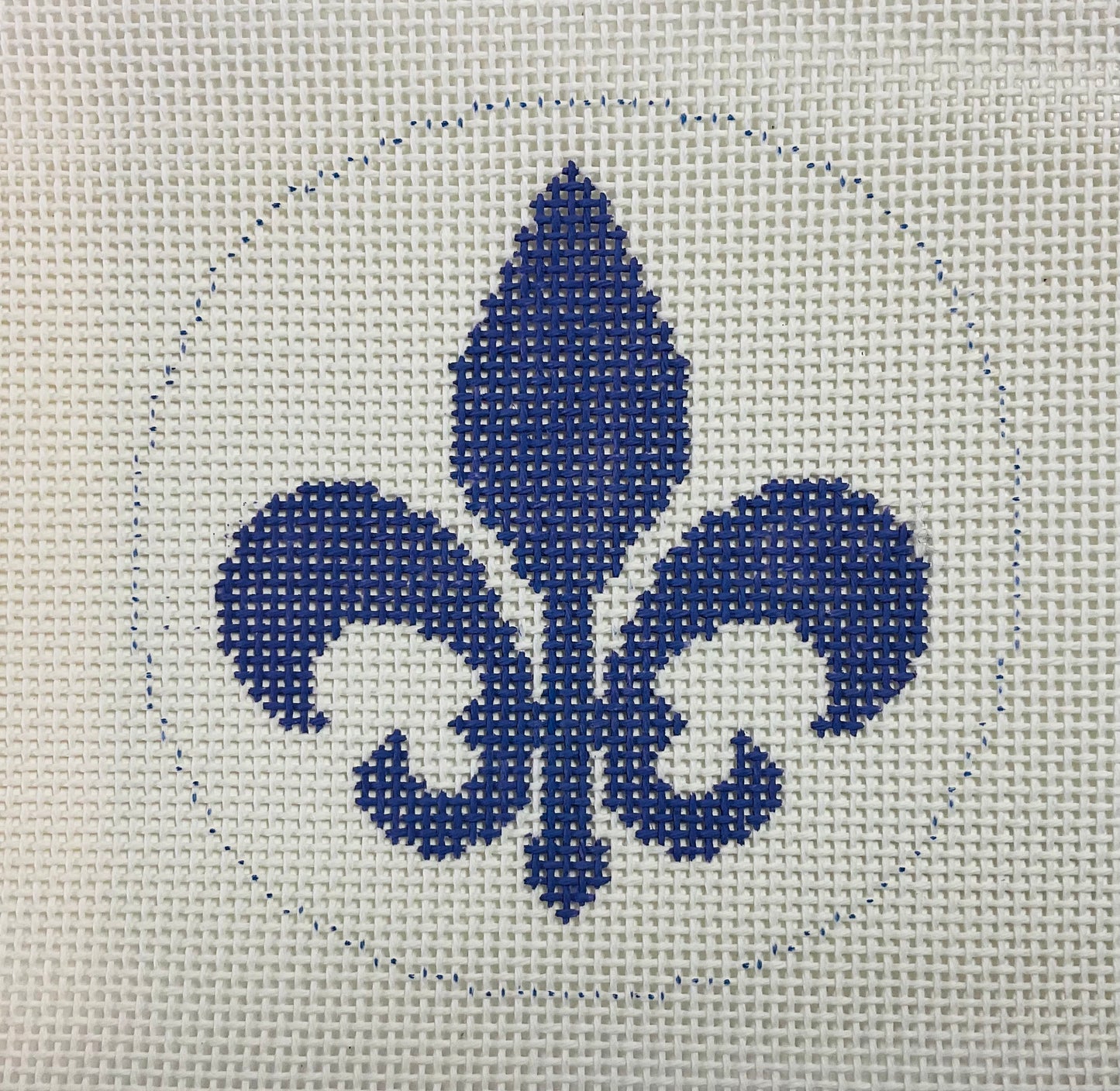 Fleur De Lis Purple Kit - 13 Mesh