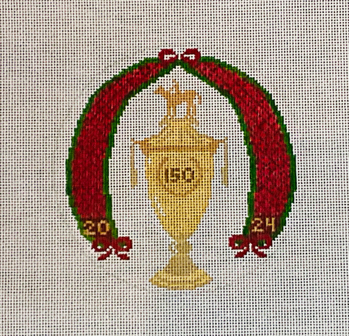 Kentucky Derby 150th Trophy with Roses