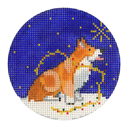 Midnight Corgi Round