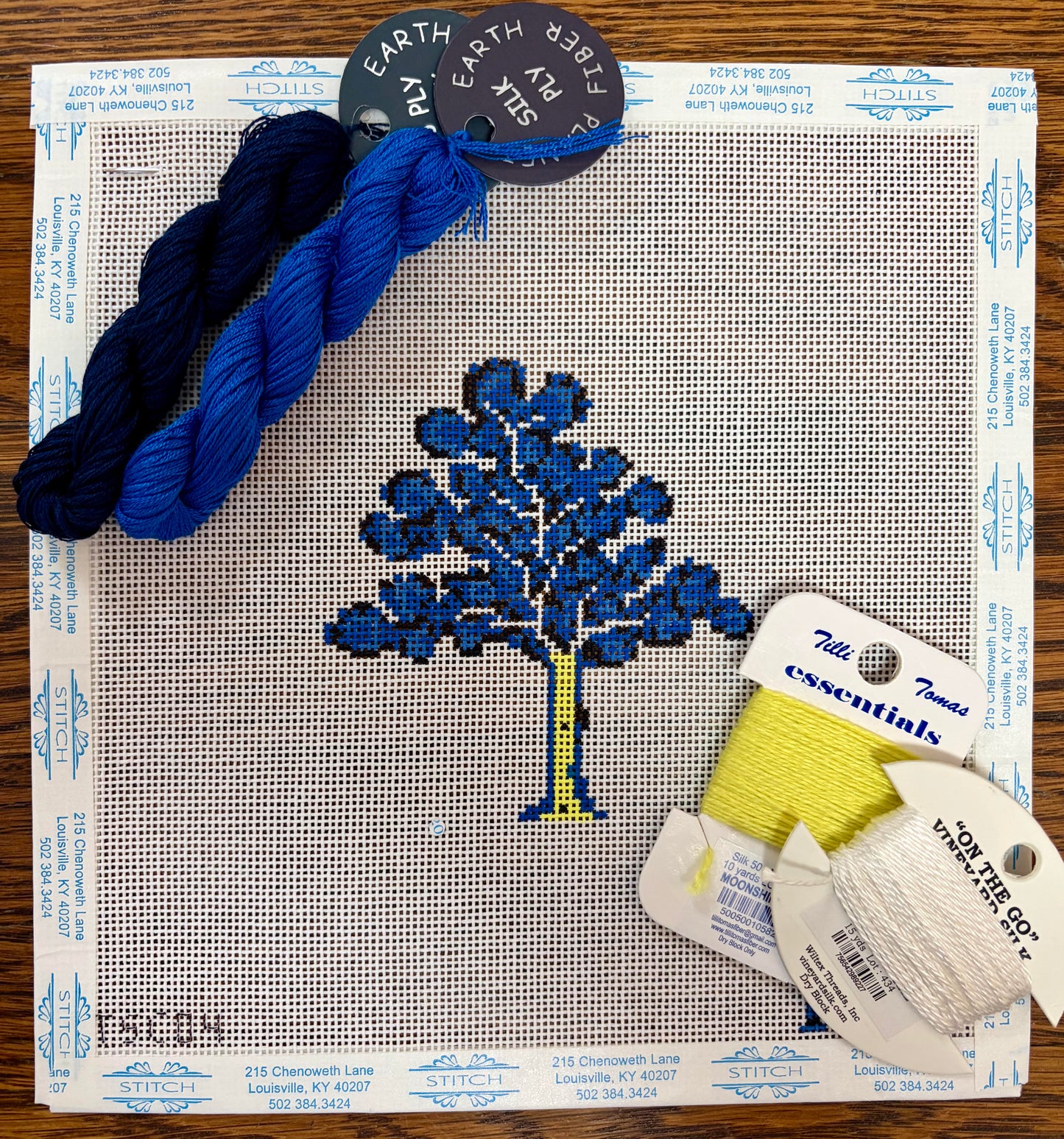 Kitday Tuesday Blue Willow with Premium Threads $92.00 - 30% = $64.40