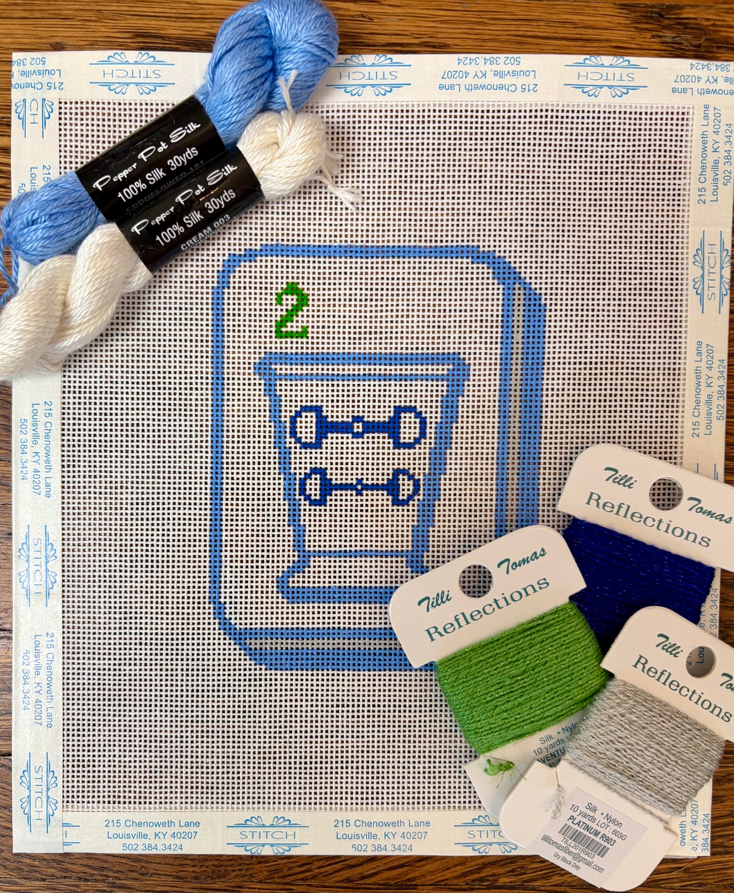 Kitday Tuesday Mahjong Mint Julep Tile with Premium Threads $94.50 - 30% = $66.15