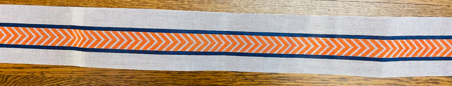 Purse Strap Blue and Orange