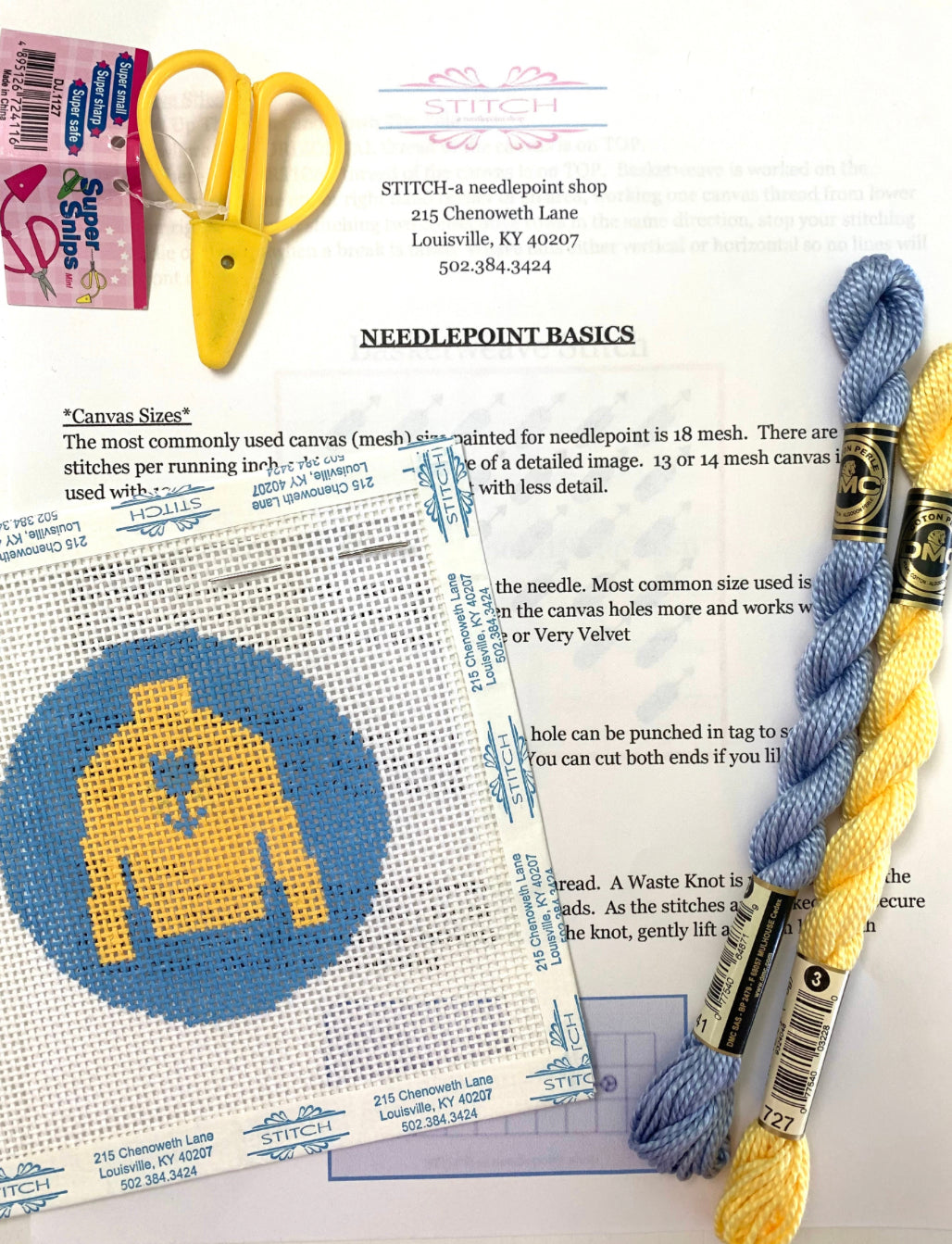 Basics of Needlepoint Kit (Online)