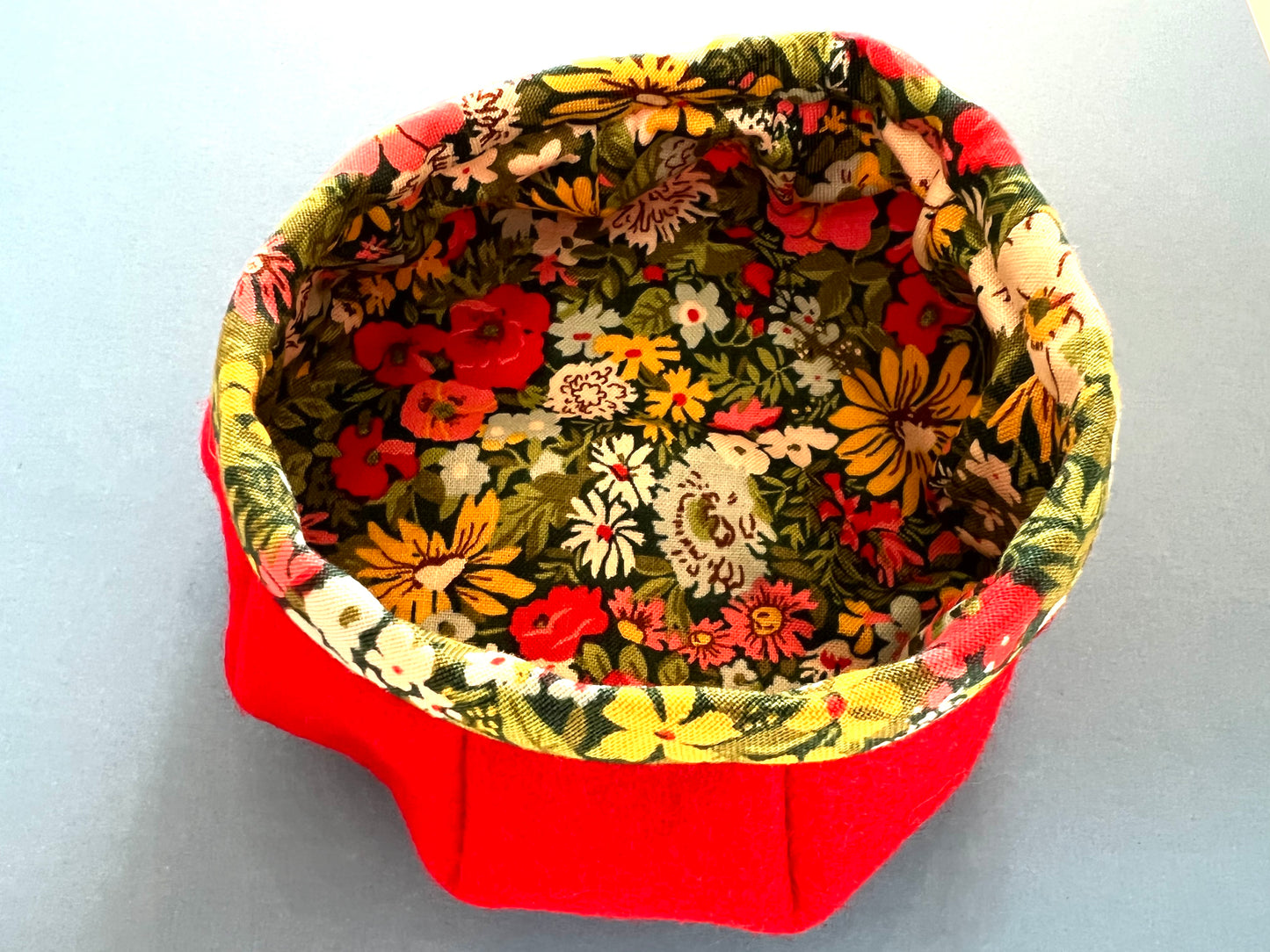 Orts Fabric Catch All with Liberty Fabric