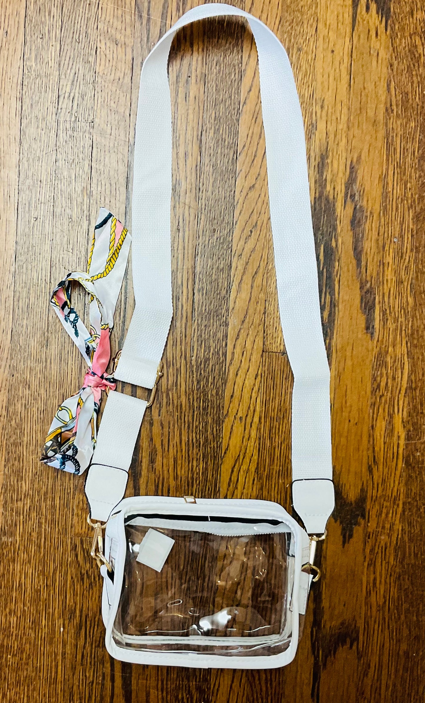 Stadium Bag Clear/White