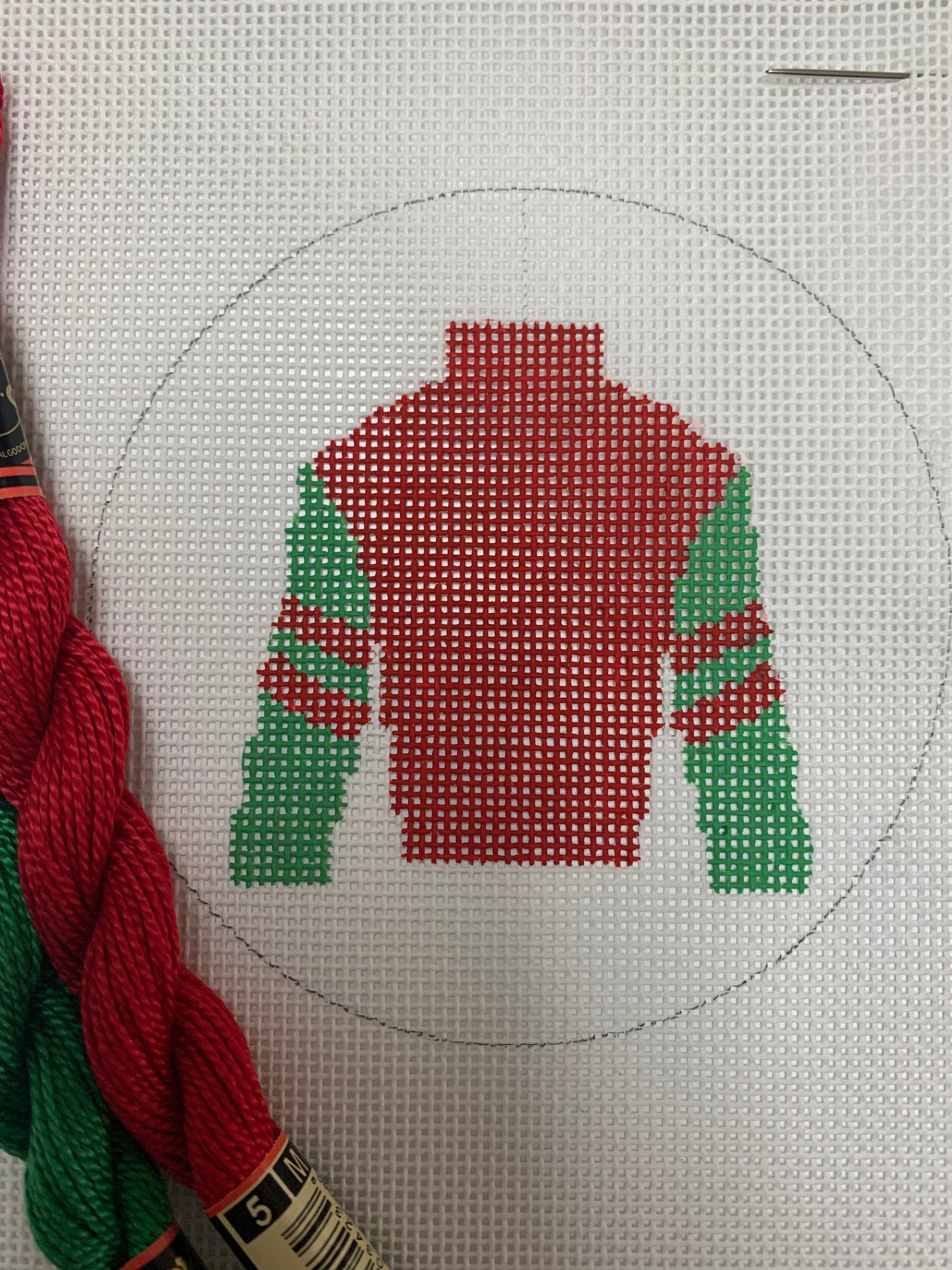 Jockey Silk Red/Green Kit Needlecraft Kits
