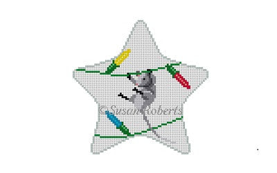 Star, Dangling Mouse Needlecraft Canvas