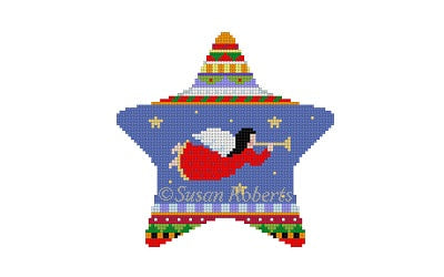 Star, Flying Angel Needlecraft Canvas