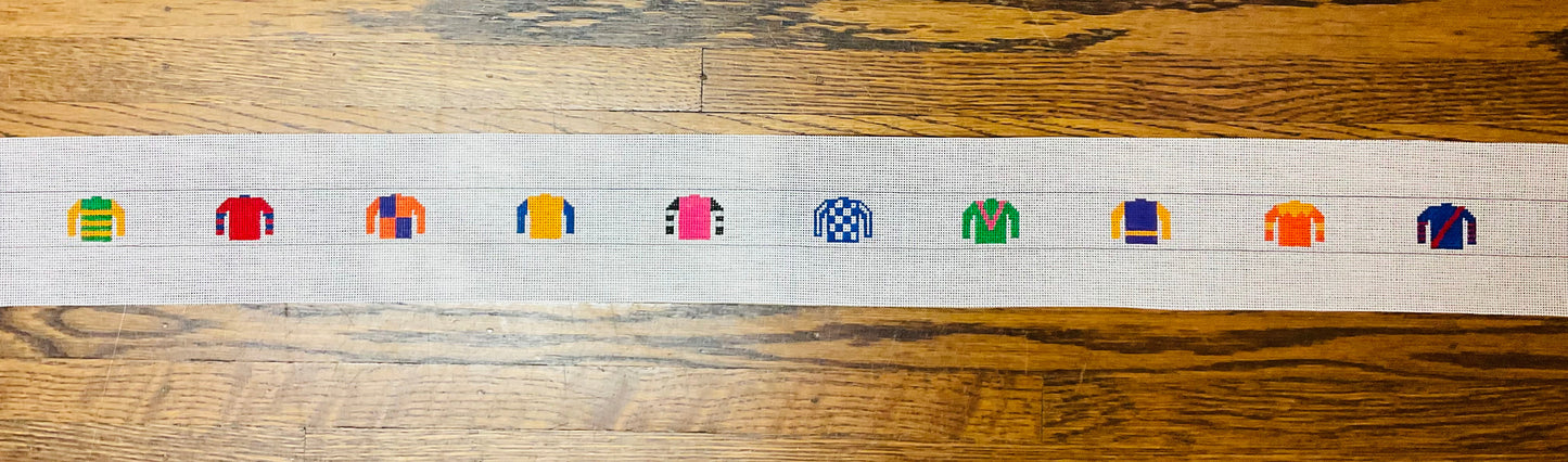 Belt Jockey Silks Needlecraft Canvas