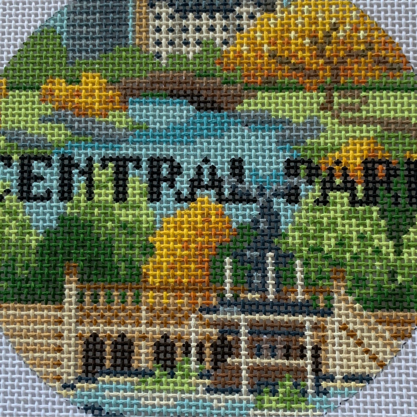 Central Park NYC Needlecraft Canvas