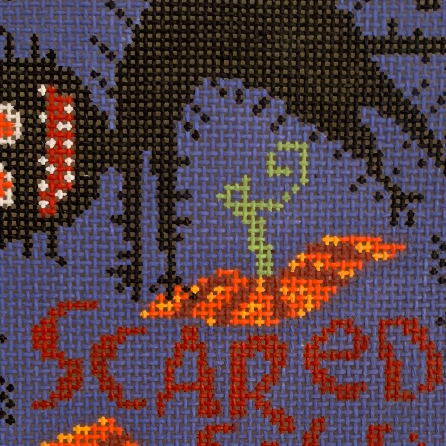 Scared Silly Needlecraft Canvas