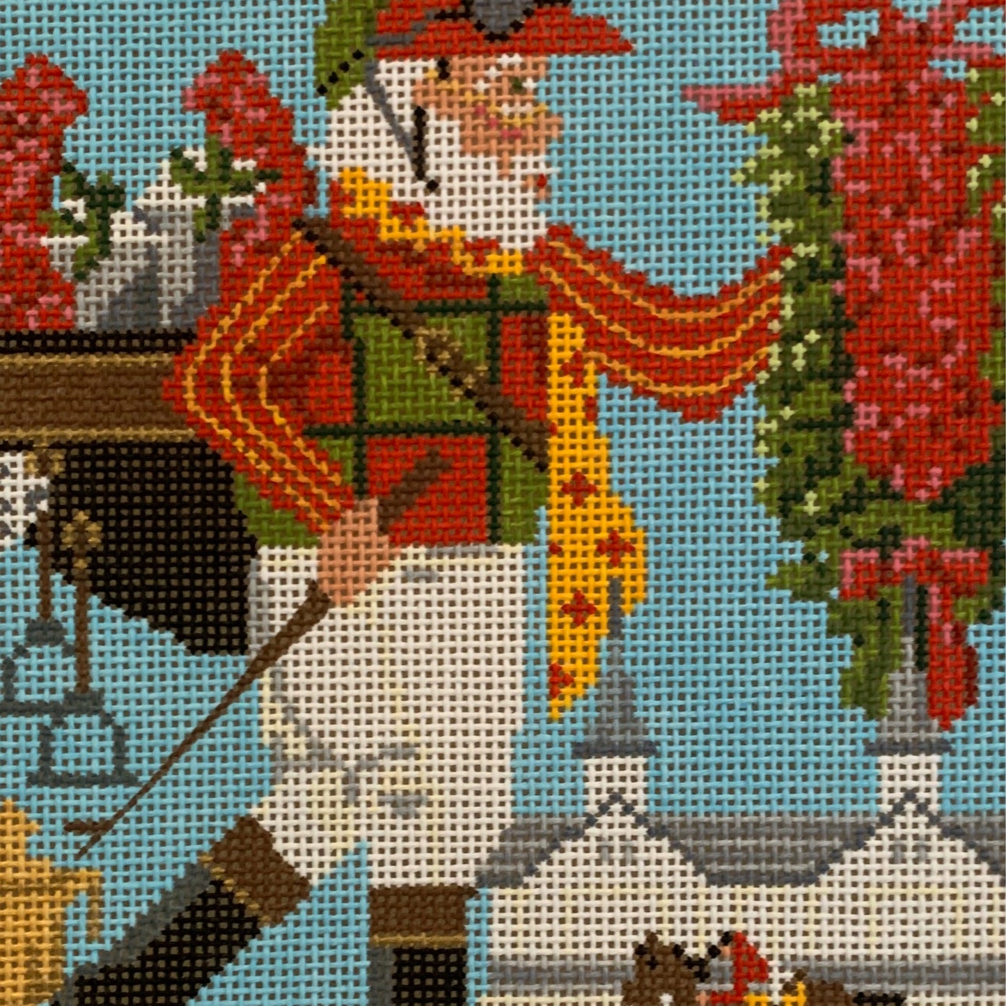 Louisville Santa Needlecraft Canvas