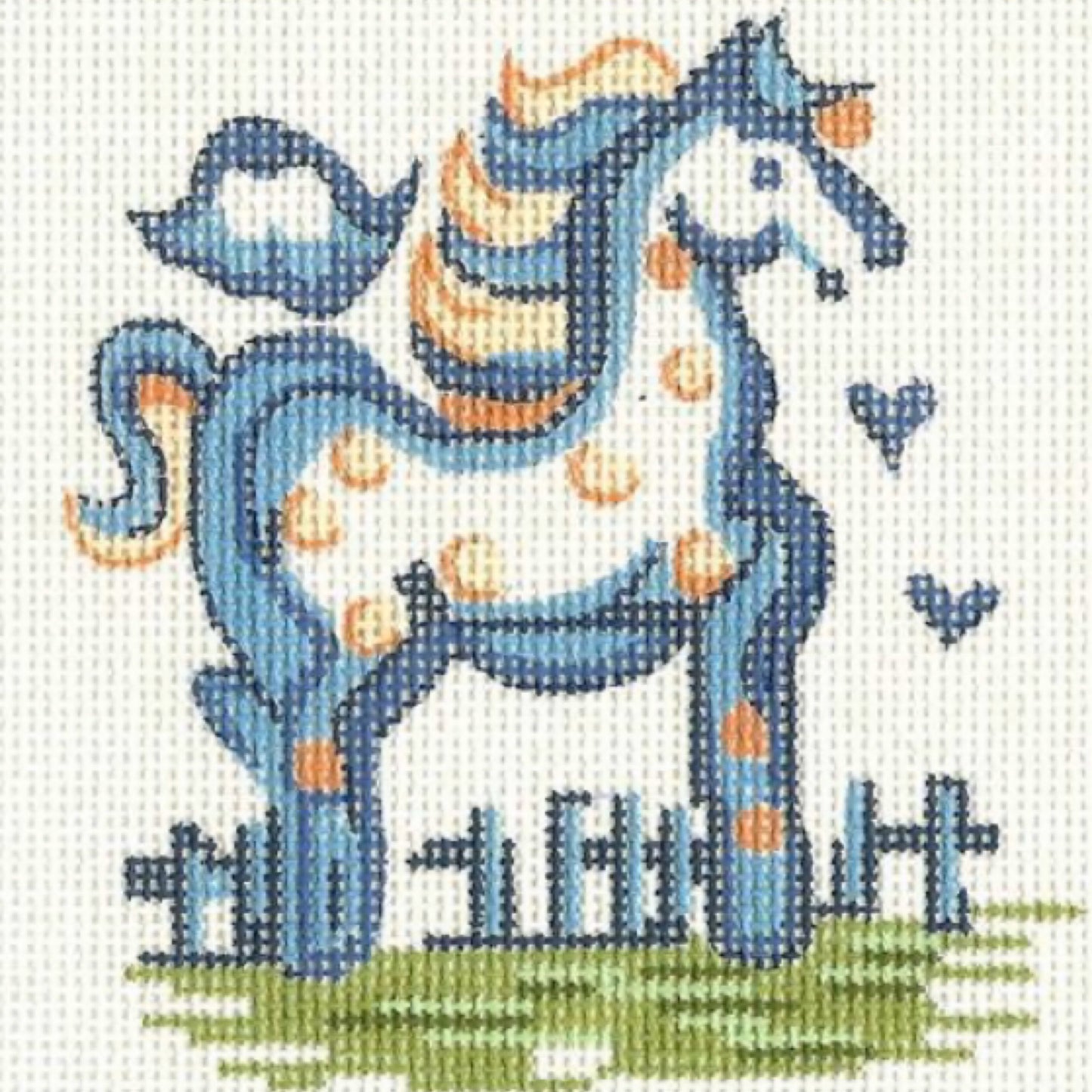 Hadley Horse Small Needlecraft Canvas