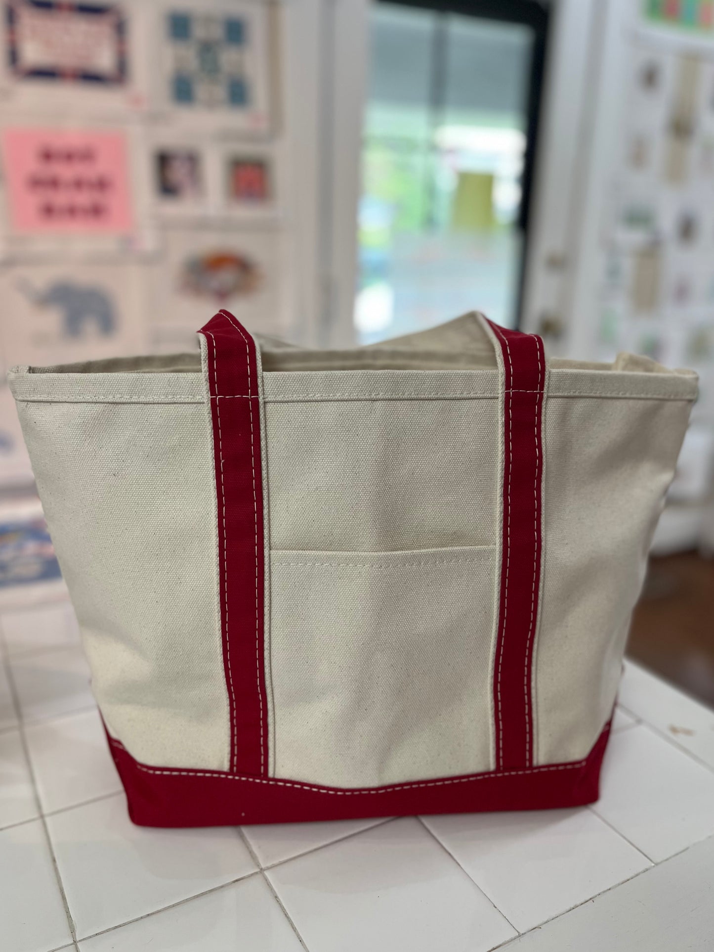 Red Medium Tote