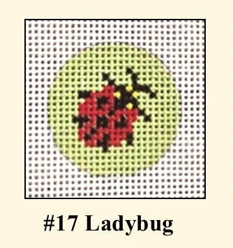 Key Fob Insert Ladybug