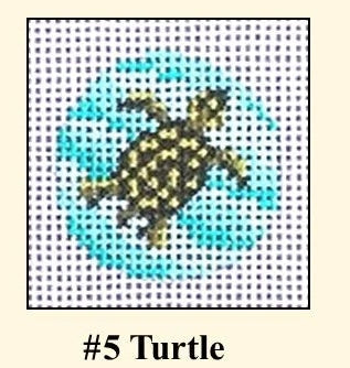 Key Fob Insert Sea Turtle