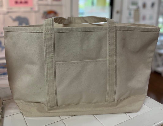 Natural Large Tote