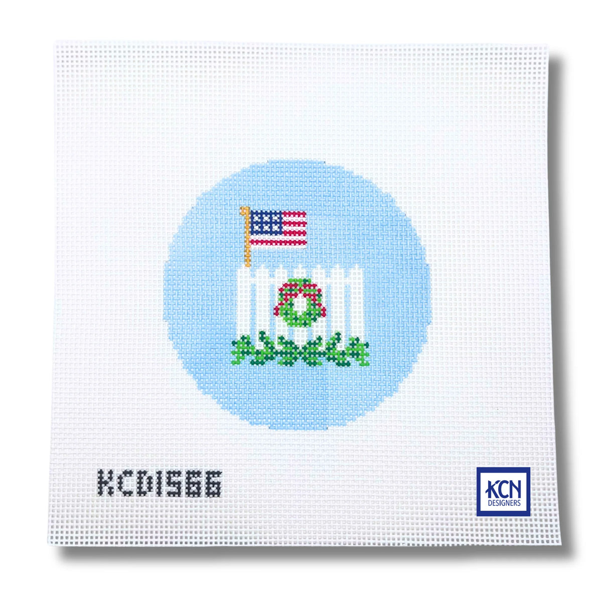 Flag and Picket Fence Round