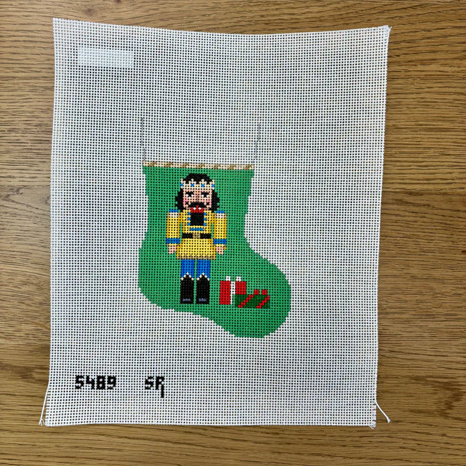 Nutcracker, Yellow King - Mini Stocking