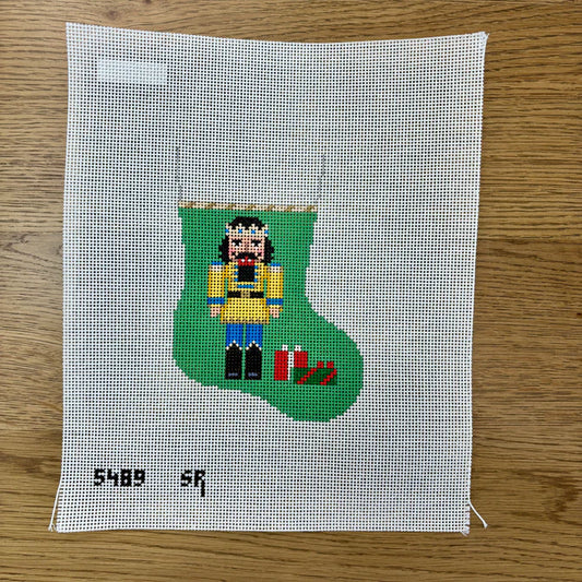 Nutcracker, Yellow King - Mini Stocking