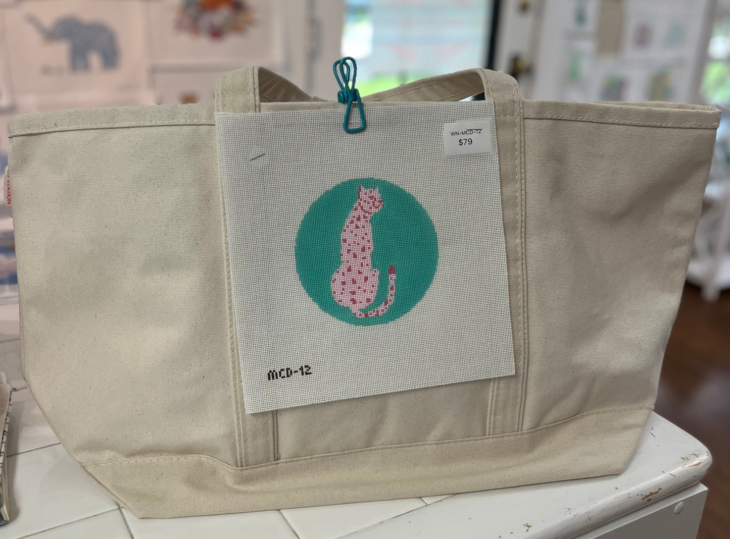 Natural Large Tote